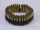 Bullet - Belt (big round) brass without tip