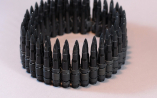 Bullet belt (big rounds) full-black  special design